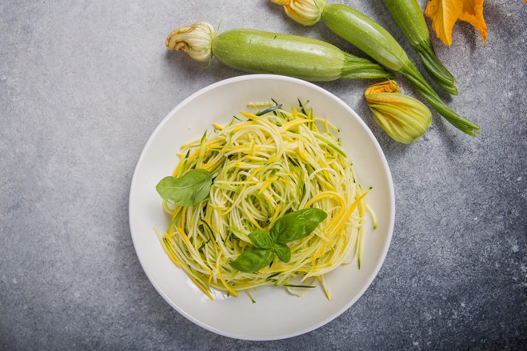 Keto Zucchini Vegetable Noodles